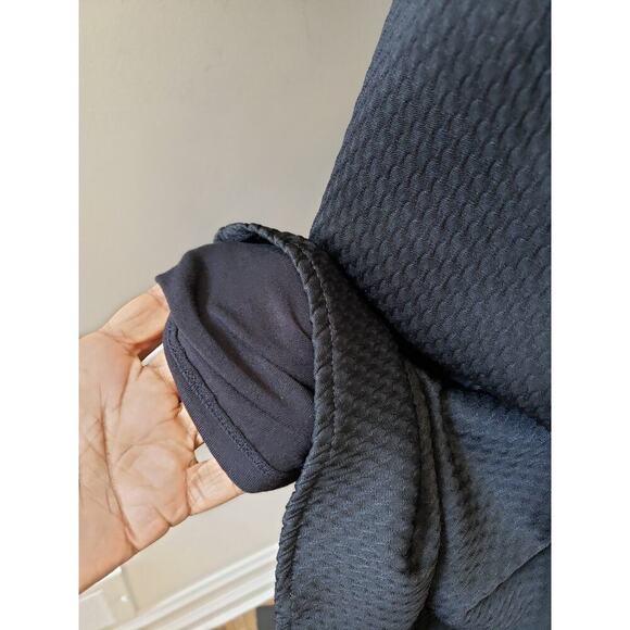 Free People Sheath Dress Womens M Black Lace Round Neck Sleeveless Keyhole Back - Picture 6 of 13